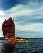 Click to enlarge Captain Kiko's proa