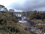 Click to enlarge Pe'e Pe'e Falls, Wailuku River in Hilo