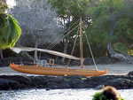 Captain Kiko's wa'akaulua (double canoe)